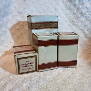 1876 Avon Cape Cod Collection Wine Goblet and bell with Boxes vintage lot